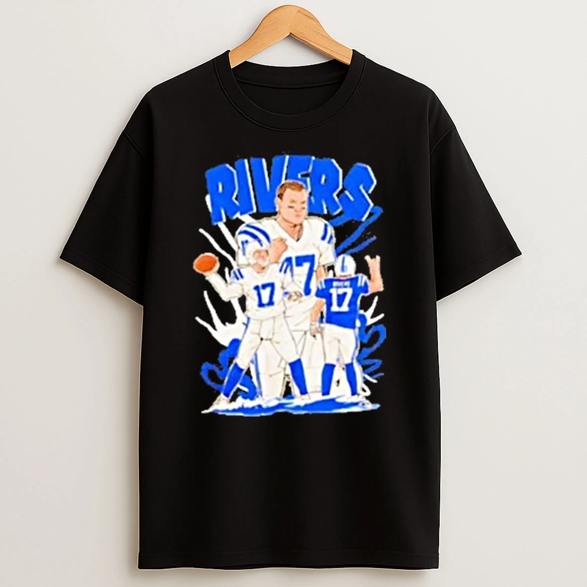 Philip Rivers 17 Indianapolis Colts Football Shirts