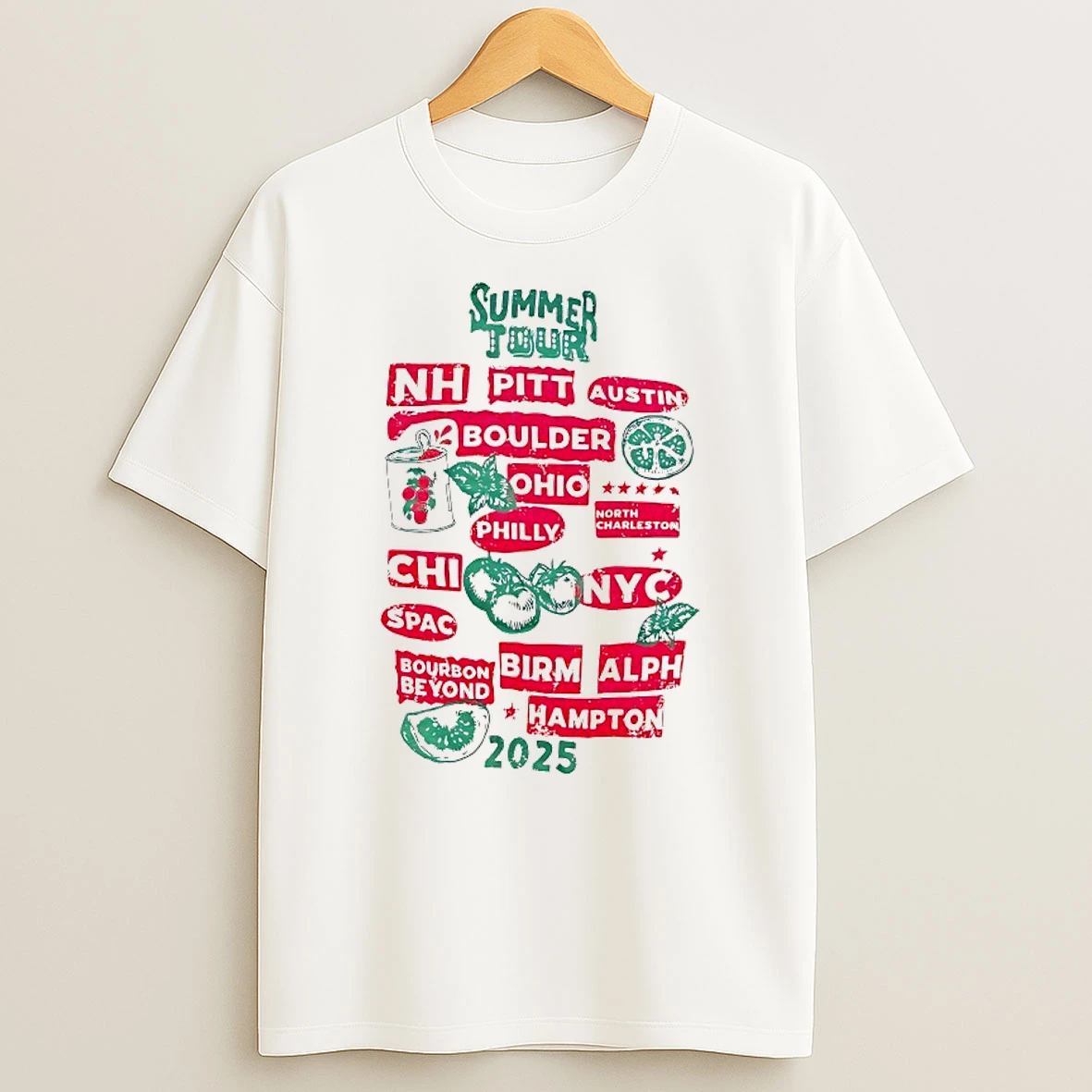 Phish Summer Tour 2025 Shirts