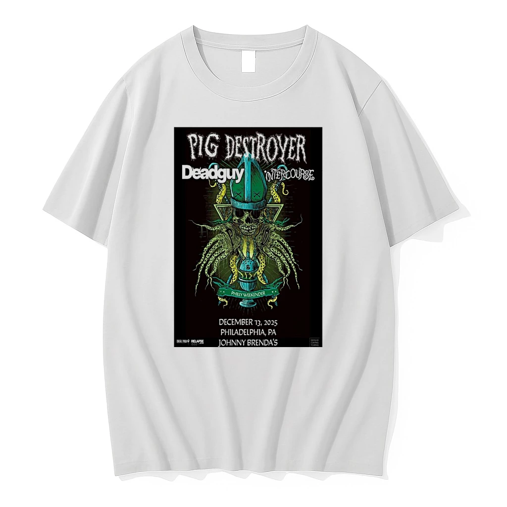 Pig Destroyer December 13 2025 Philadelphia Pa Johnny Brendas Shirts