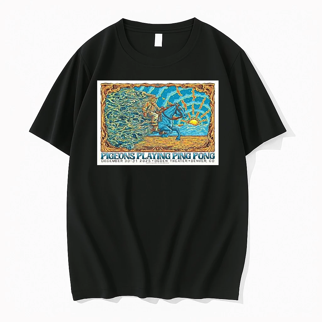 Pigeons Playing Ping Pong Denver Colorado 2025 Event At Ogden Theater On December 30 31 2025 Shirts