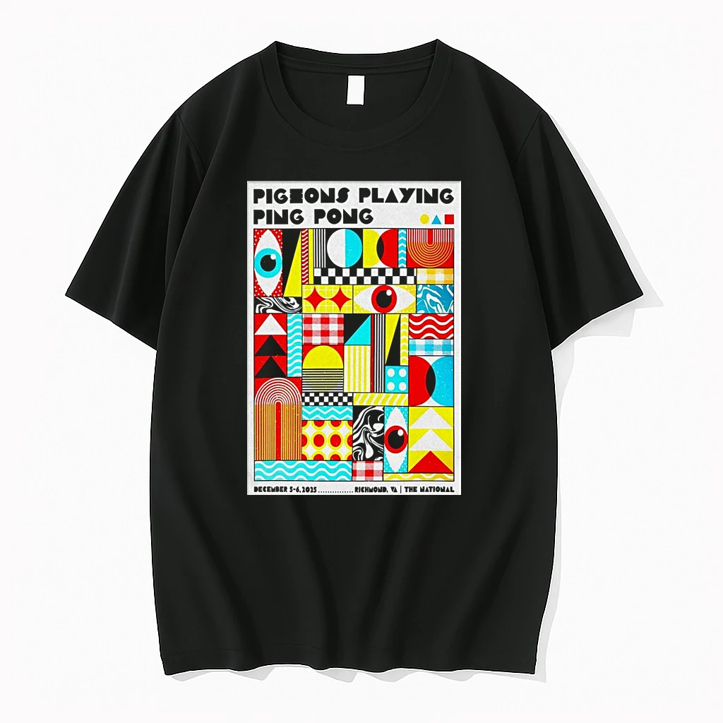 Pigeons Playing Ping Pong The National In Richmond Va December 5 6 2025 Shirts