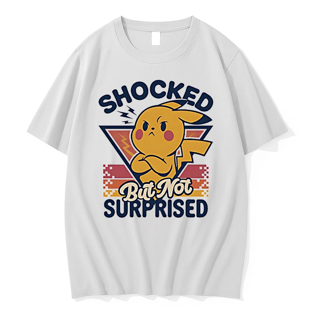 Pikachu Shocked But Not Surprised Shirts