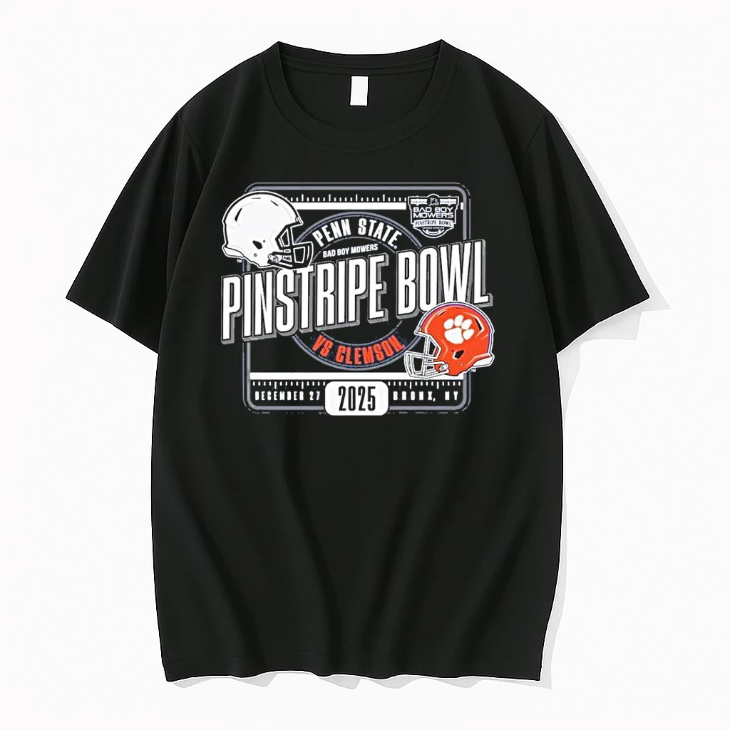 Pinstripe Bowl Helmet Penn State Football Vs Clemson Tigers Shirts