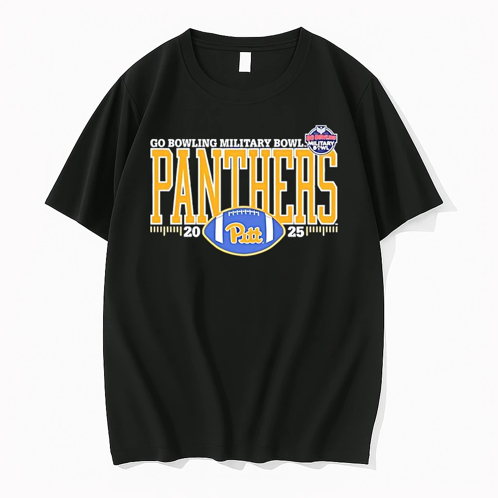 Pitt Panthers 2025 Go Bowling Military Bowl Football Shirts