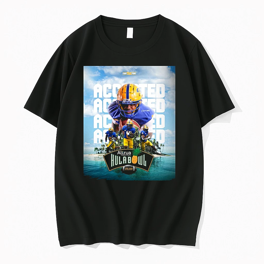 Pittsburgh Panthers Desmond Reid Invite Accepted Hula Bowl 2026 Shirts