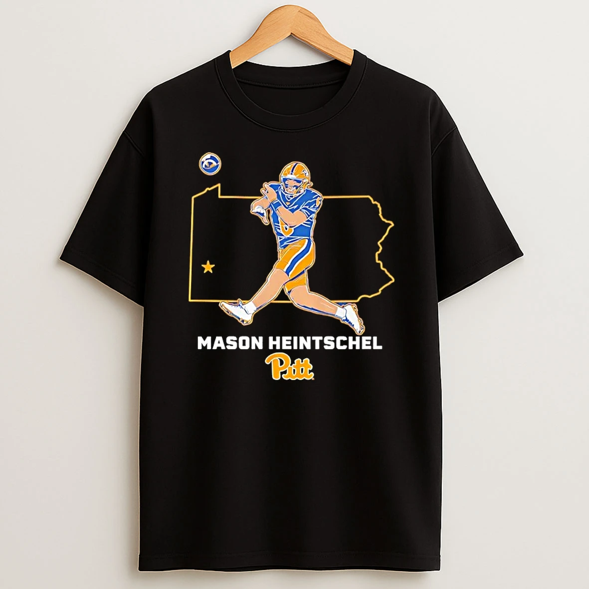 Pittsburgh Panthers Mason Heintschel State Star Shirts