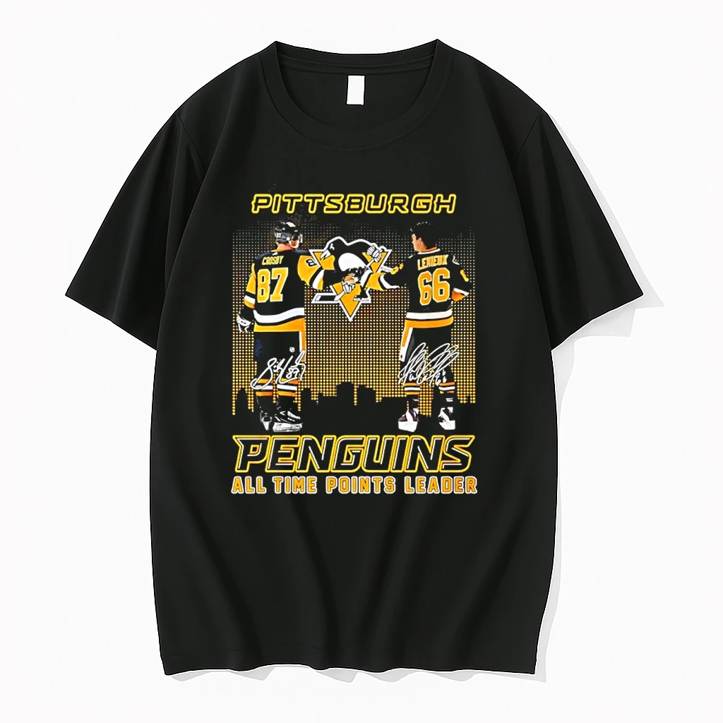 Pittsburgh Penguins All Time Points Leader City Skyline Shirts