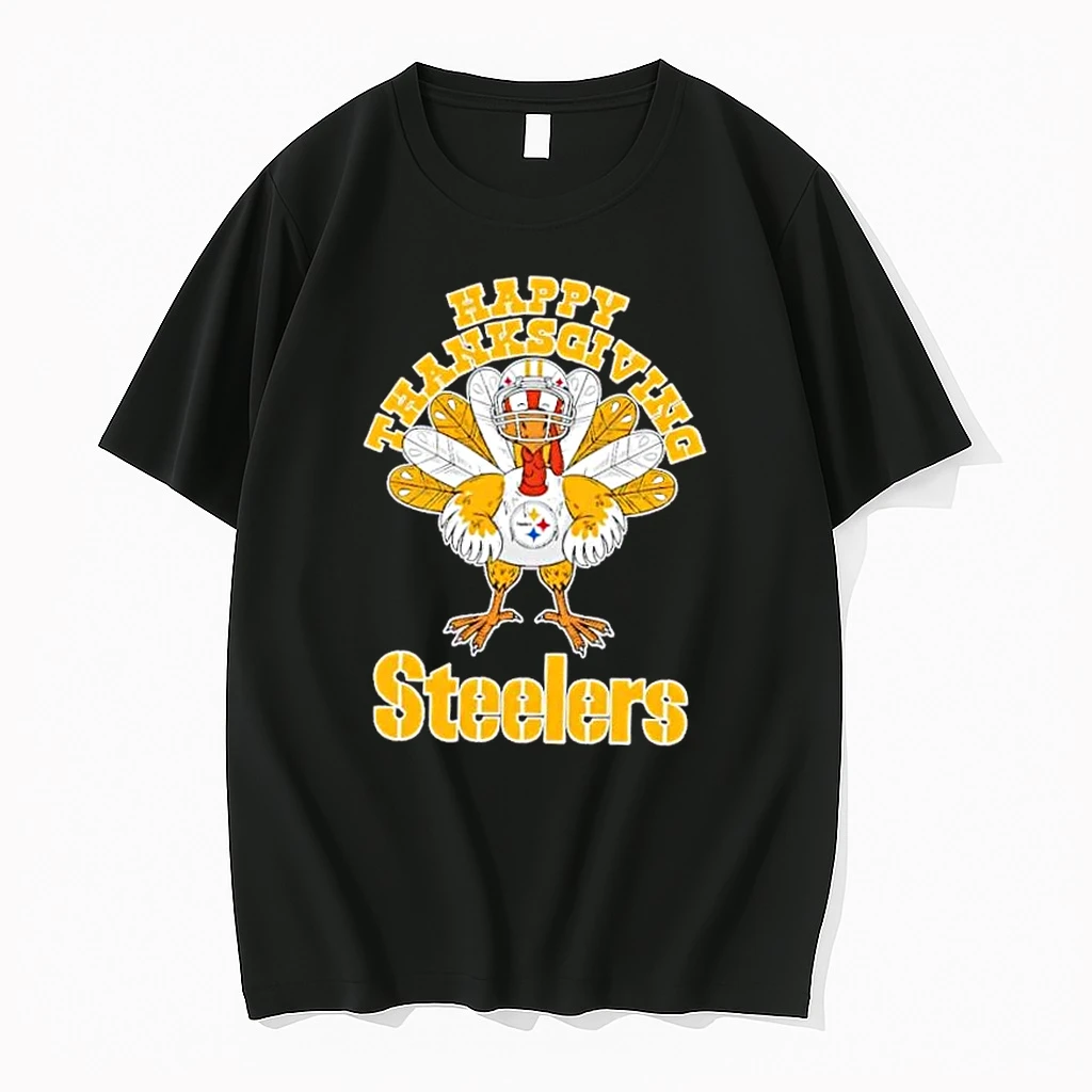 Pittsburgh Steelers Football X Turkey Happy Thanksgiving Shirts