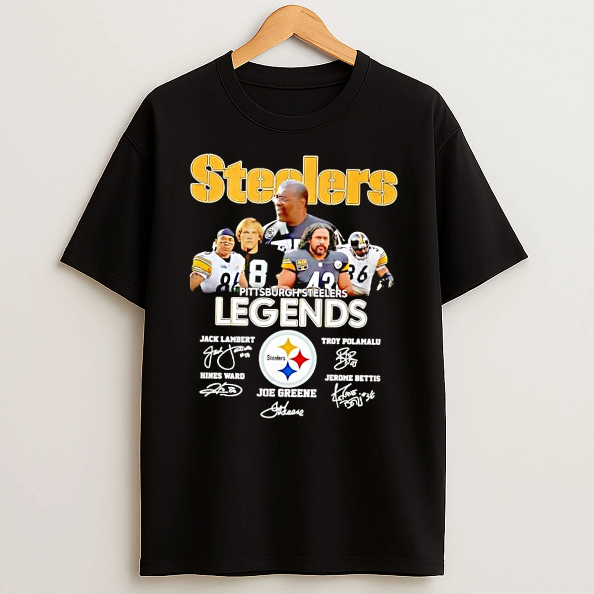 Pittsburgh Steelers Legends Signature Shirts