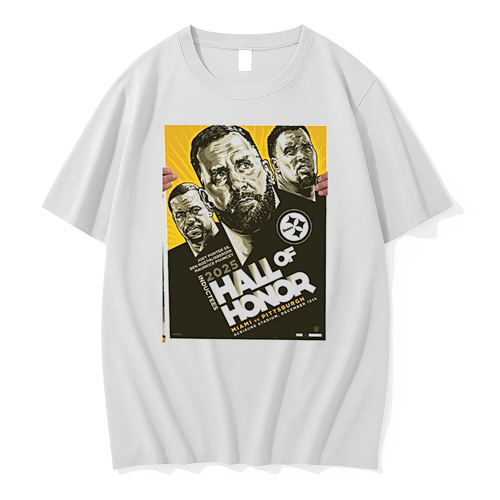 Pittsburgh Steelers Vs Miami Dolphins Gameday At Acrisure Stadium 2025 Hall Of Honor Shirts