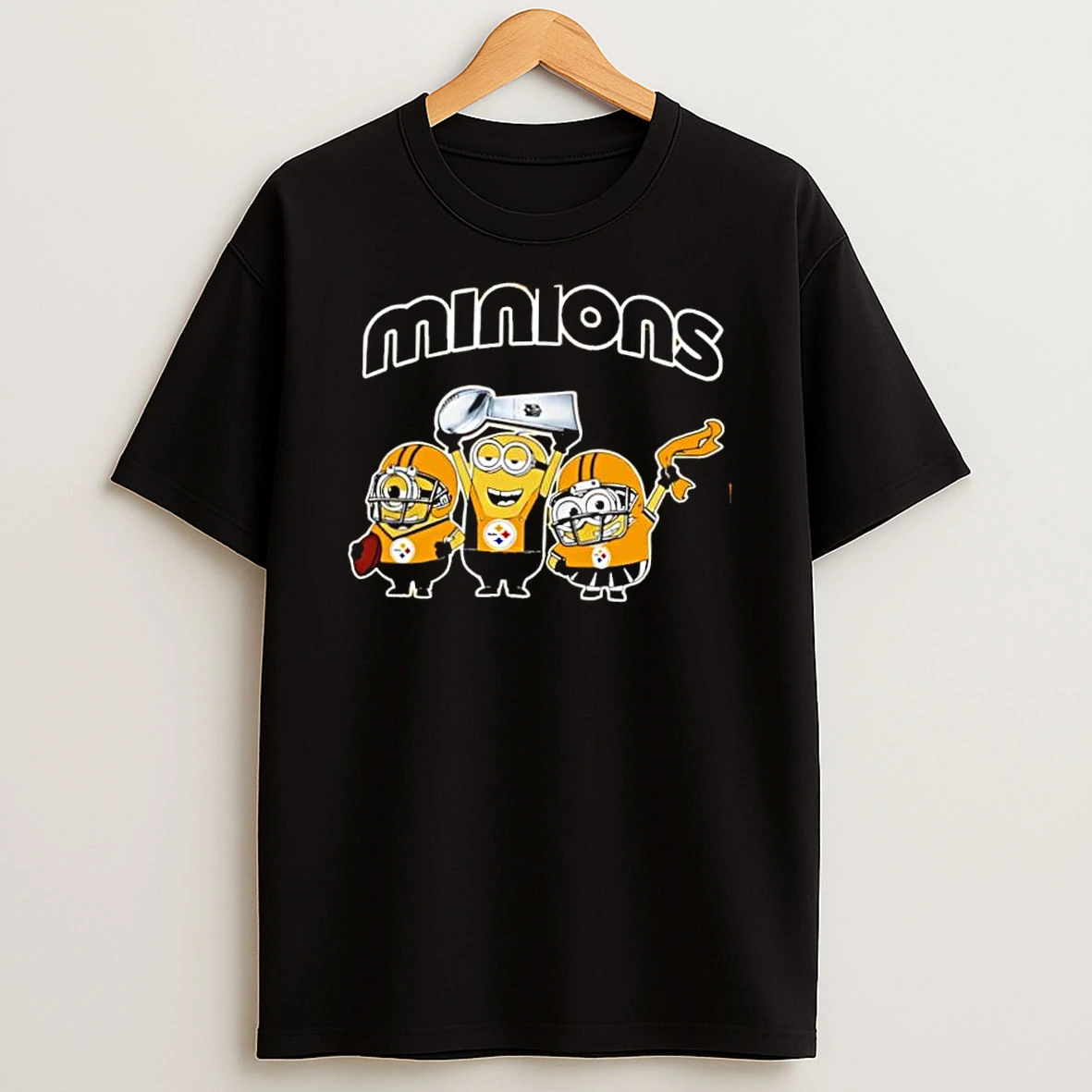 Pittsburgh Steelers X Minions Celebrate Nfl 2026 Shirts