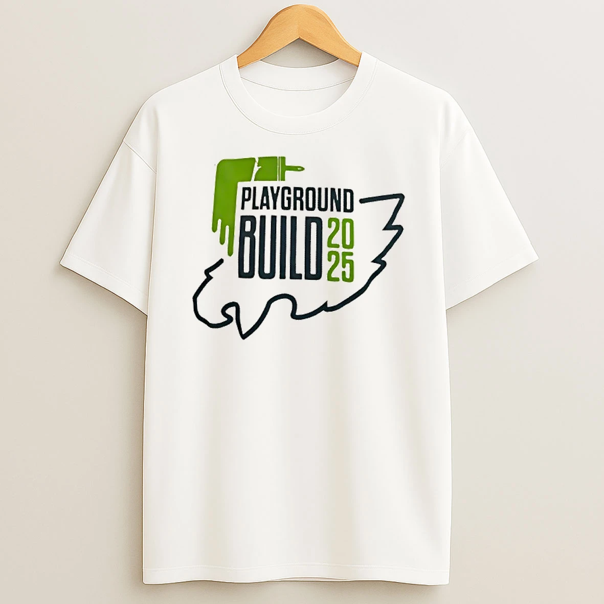 Playground Build 2025 Philadelphia Eagles Shirts
