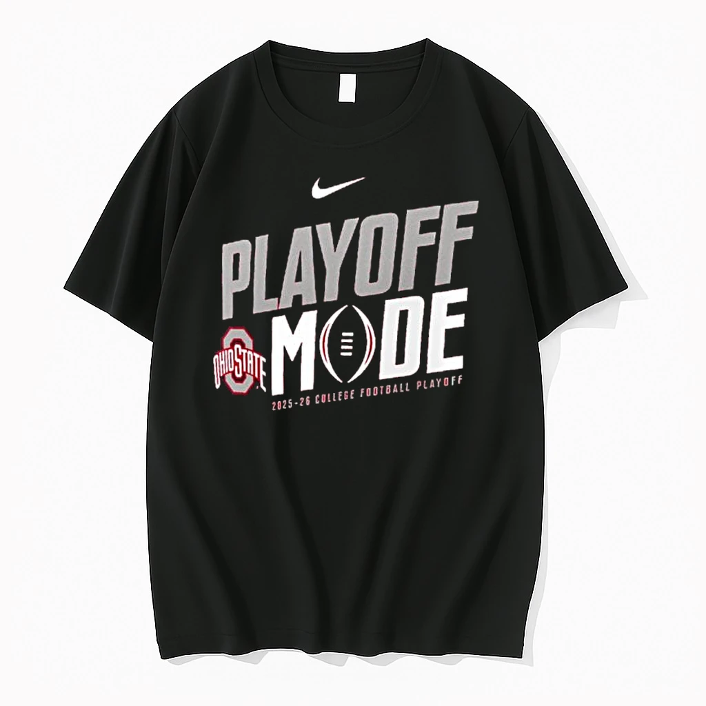 Playoff Made Nike Ohio State 2025 26 Cpf Bound Shirts
