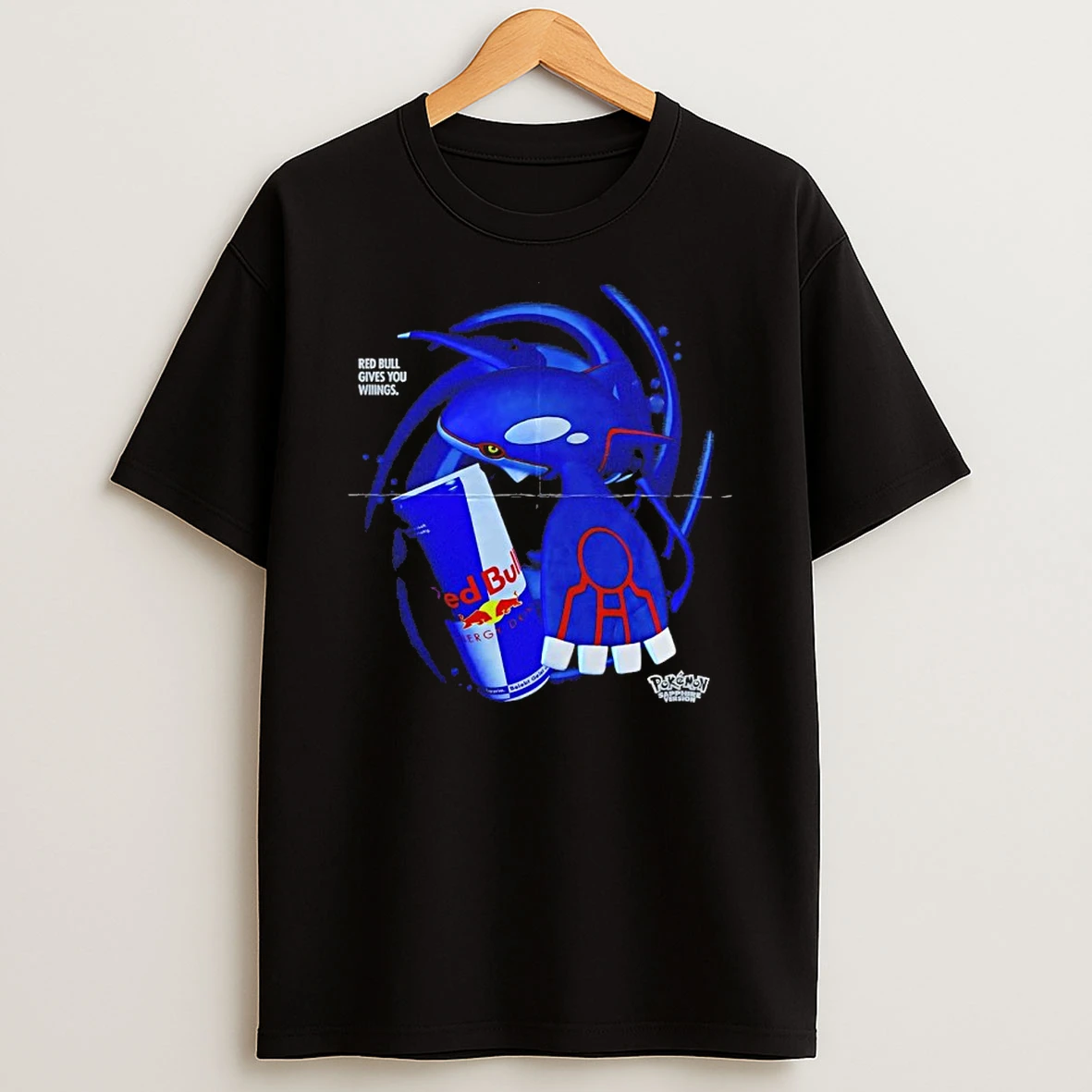 Pokemon X Red Bull Gives You Wiiings Shirts