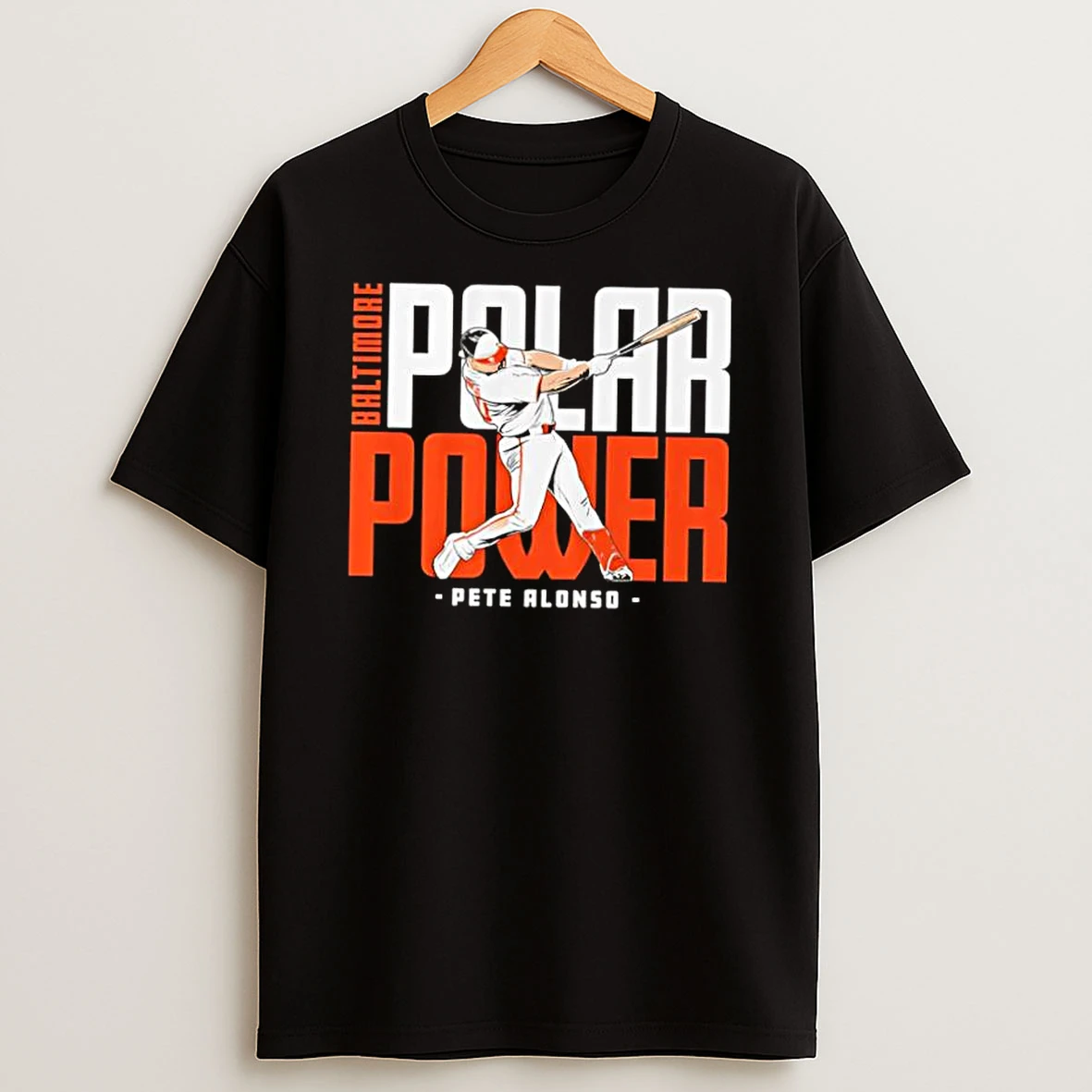 Polar Power Baltimore Pete Alonso Baseball Player Shirts