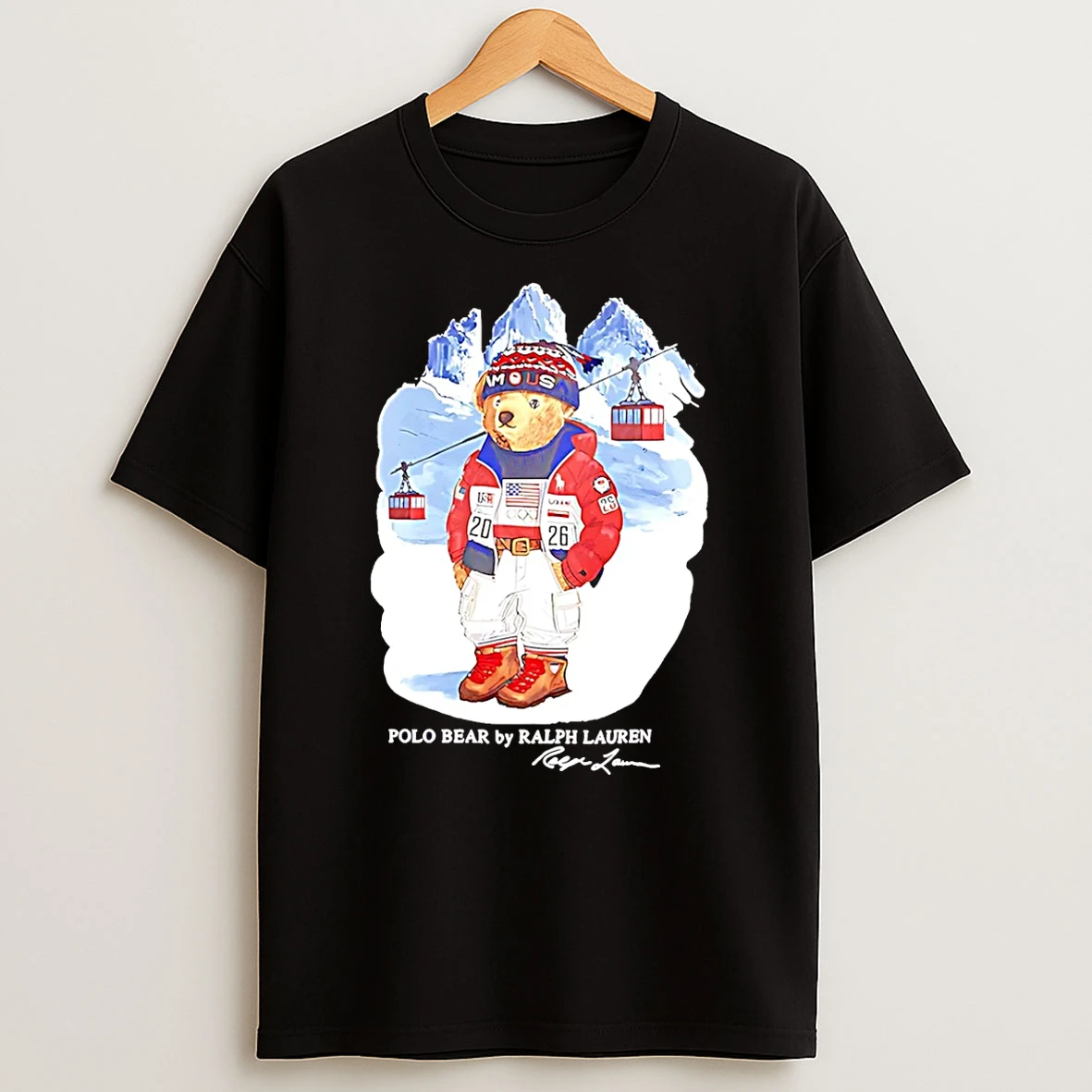 Polo Ralph Lauren Team Usa Polo Bear Shirts