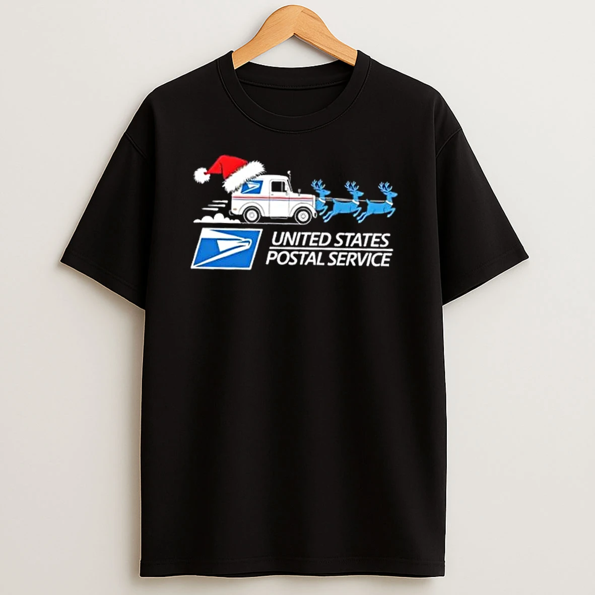 Postal Worker United States Postal Service Usps Merry Christmas Shirts