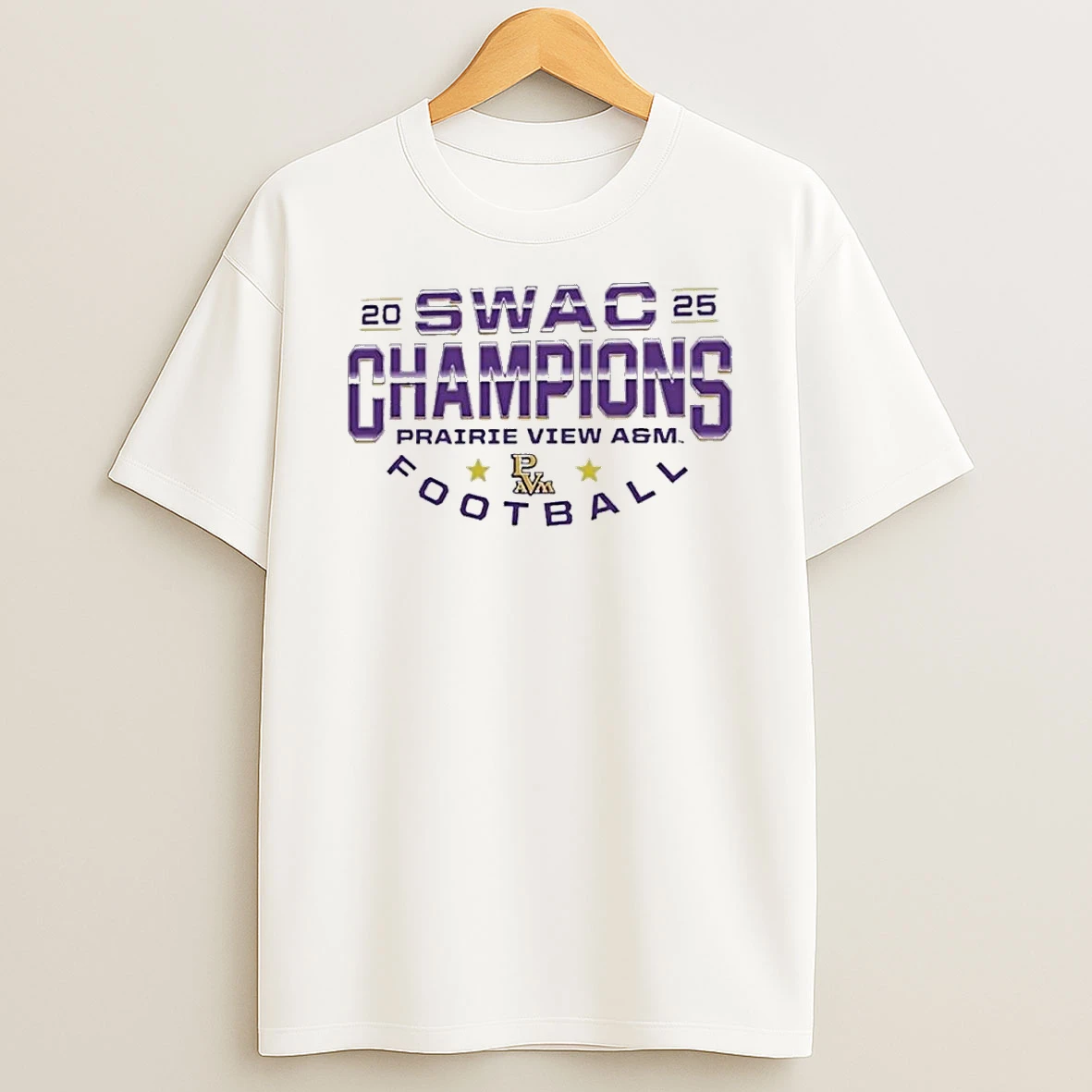 Prairie View Am Football 2025 Swac Champions Shirts