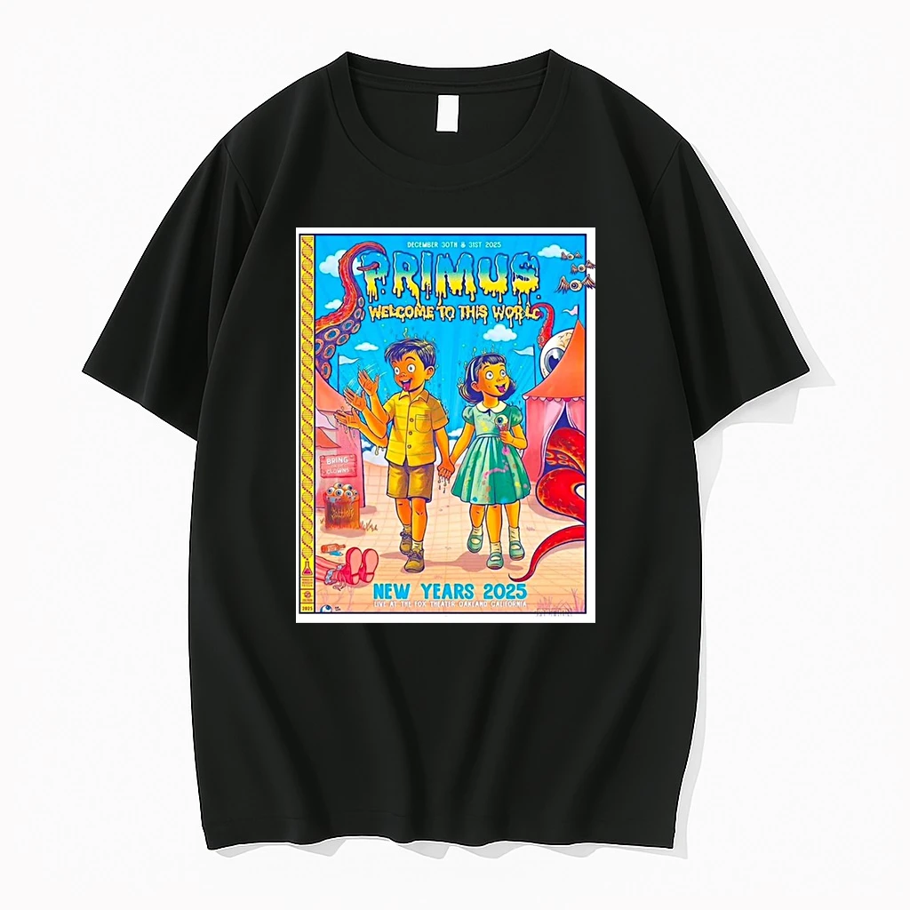 Primus Welcome To This World New Years 2025 Oakland California Fox Theater December 30 31 2025 Shirts