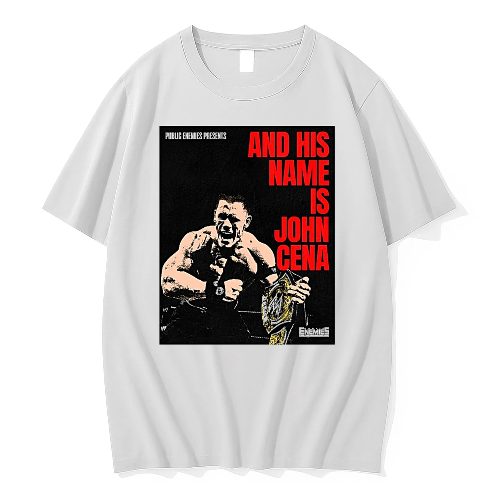 Public Enemies Podcast And His Name Is John Cena Shirts