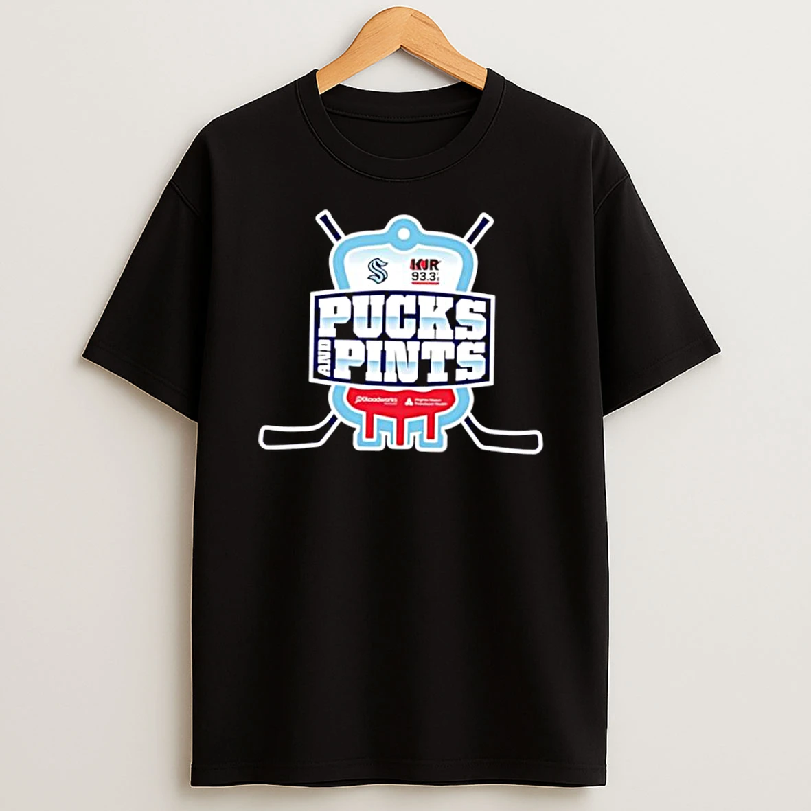 Pucks And Pints Blood Drive Hockey Shirts