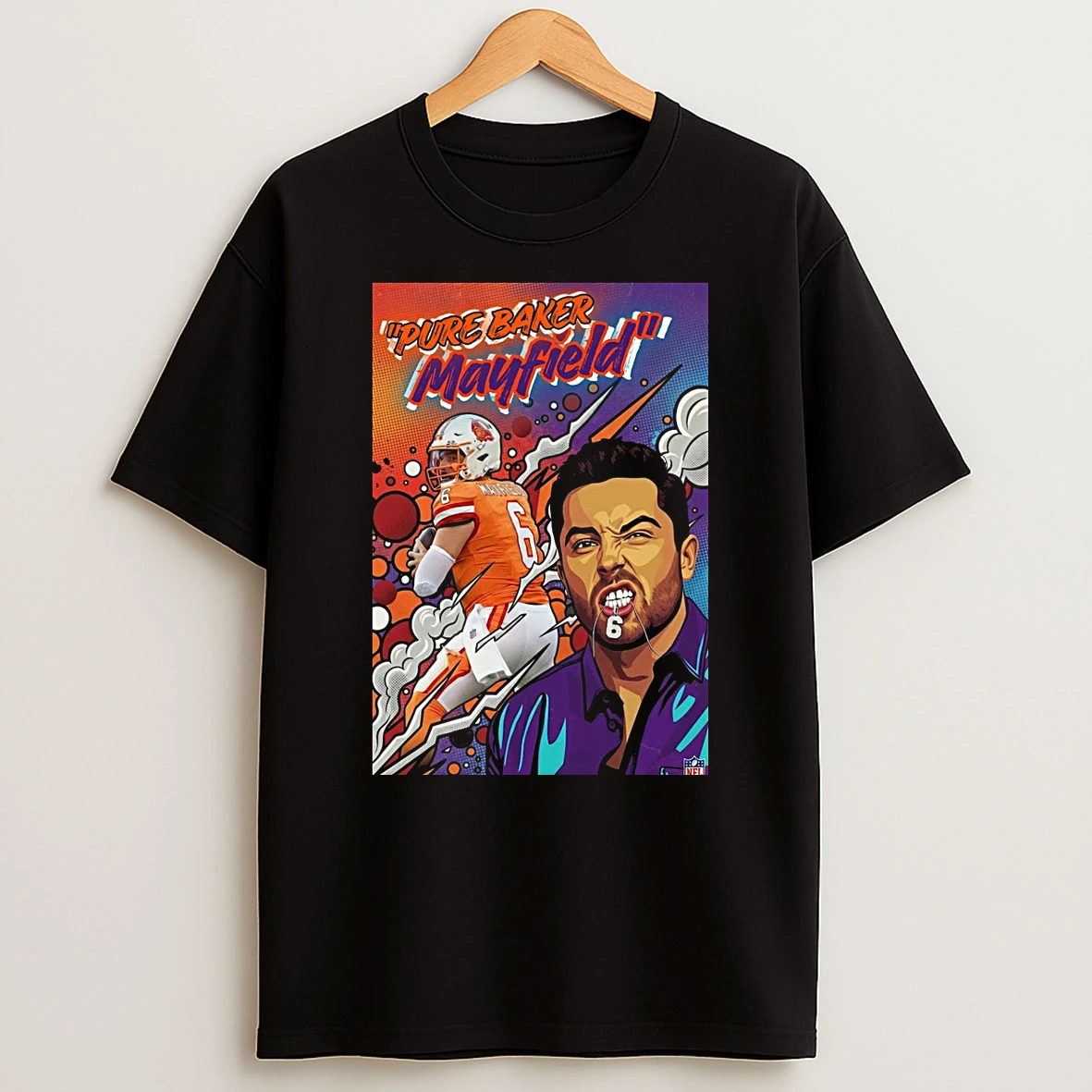Pure Baker Mayfield Tampa Bay Buccaneers Nfl Fanart Shirts