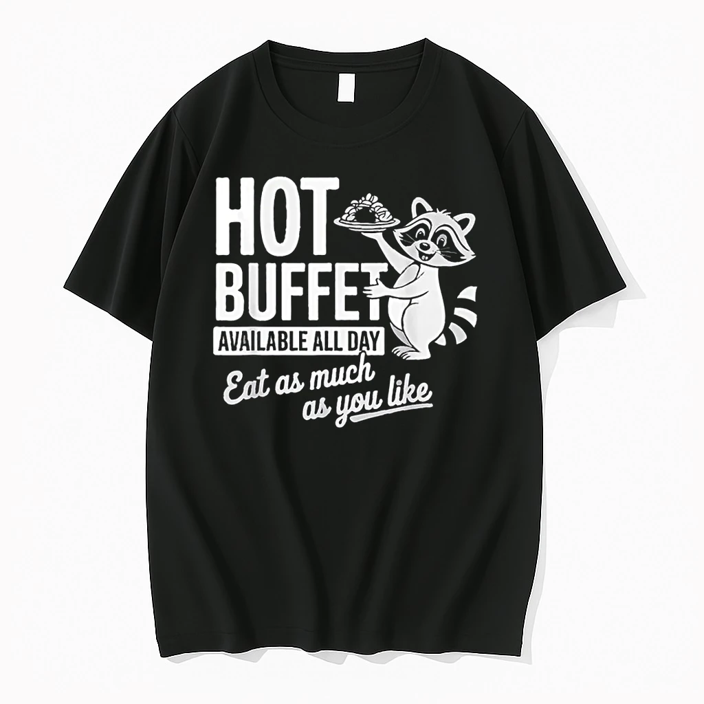 Raccoon Hot Buffet Available All Day Shirts