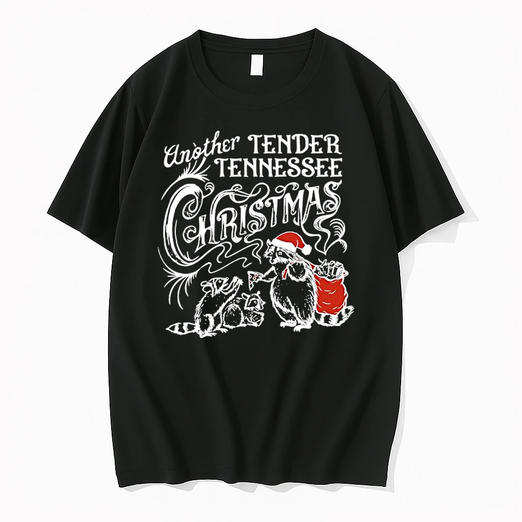 Raccoon Santa Another Tender Tennessee Christmas Shirts