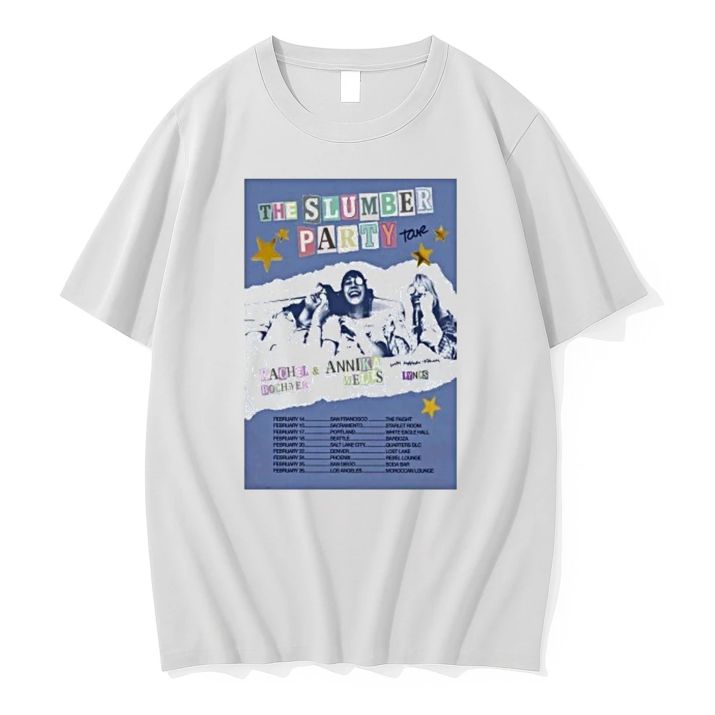 Rachel Bochner And Annika Wells Tour The Slumber Party 2026 Shirts
