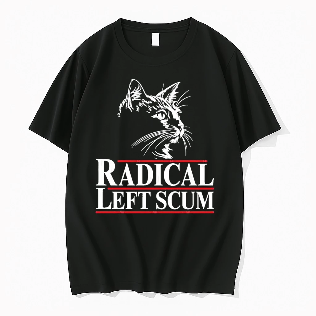 Radical Left Scum Black Cat Shirts