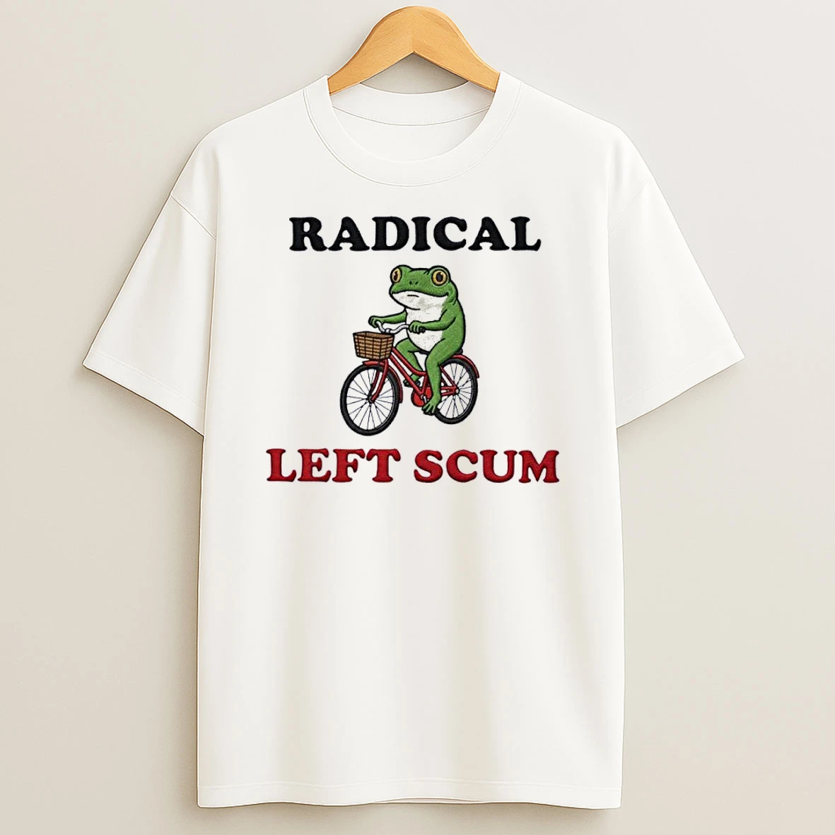 Radical Left Scum Portland Frog Shirts