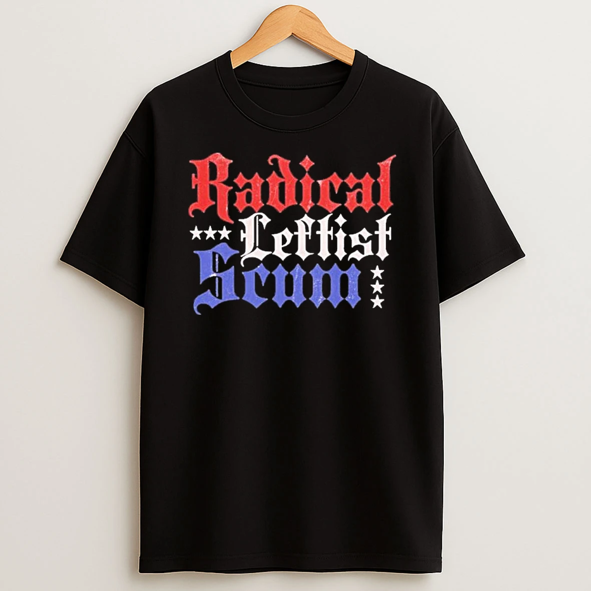 Radical Leftist Scum Vintage Style Patriotic Shirts