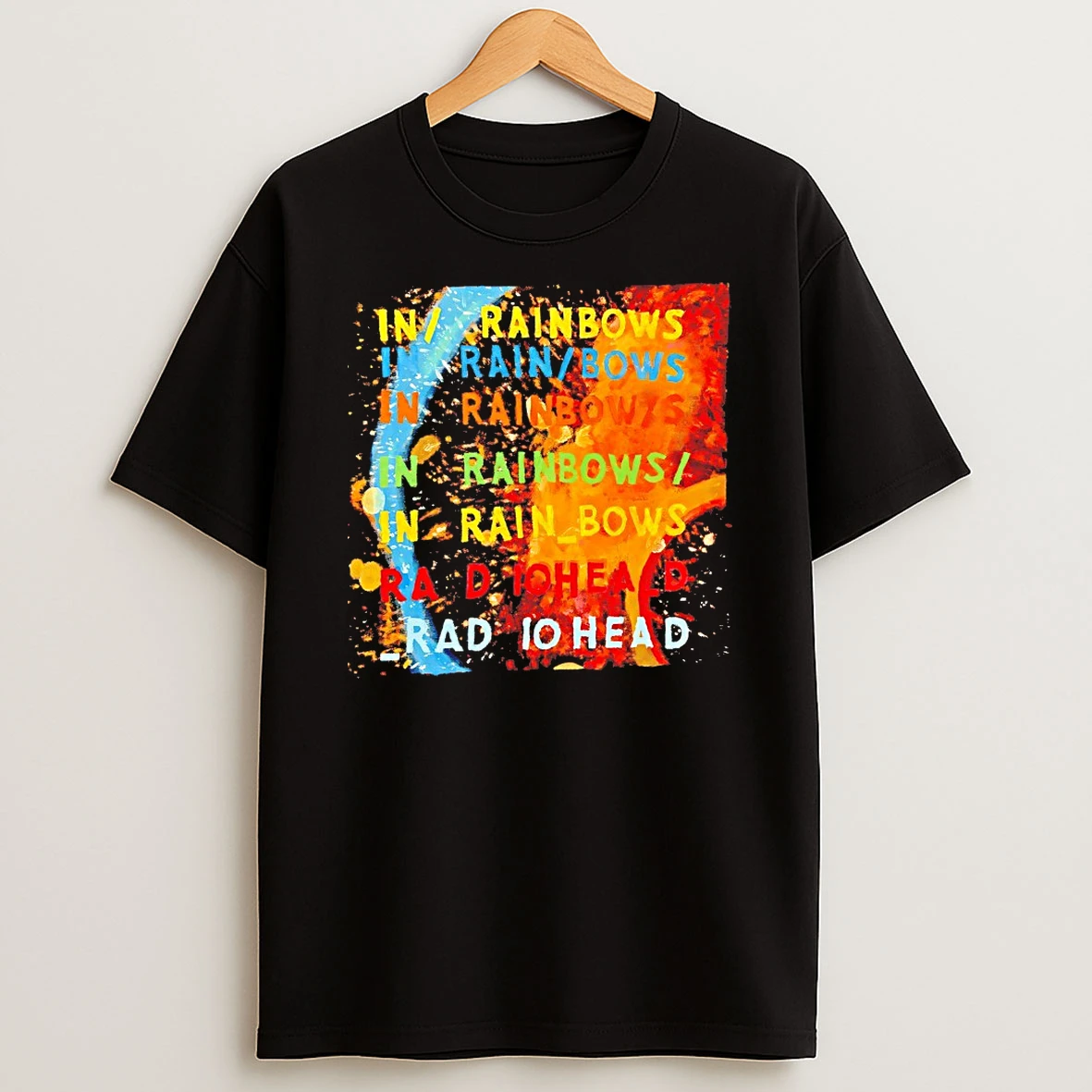 Radiohead In Rainbows Shirts