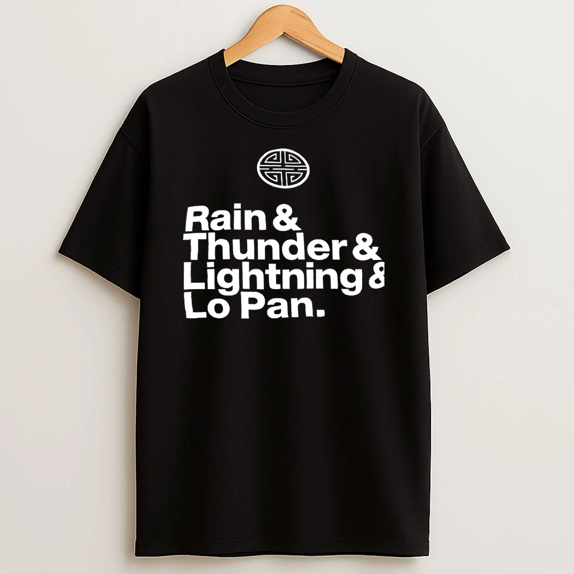 Rain And Thunder And Lightning And Lo Pan Shirts