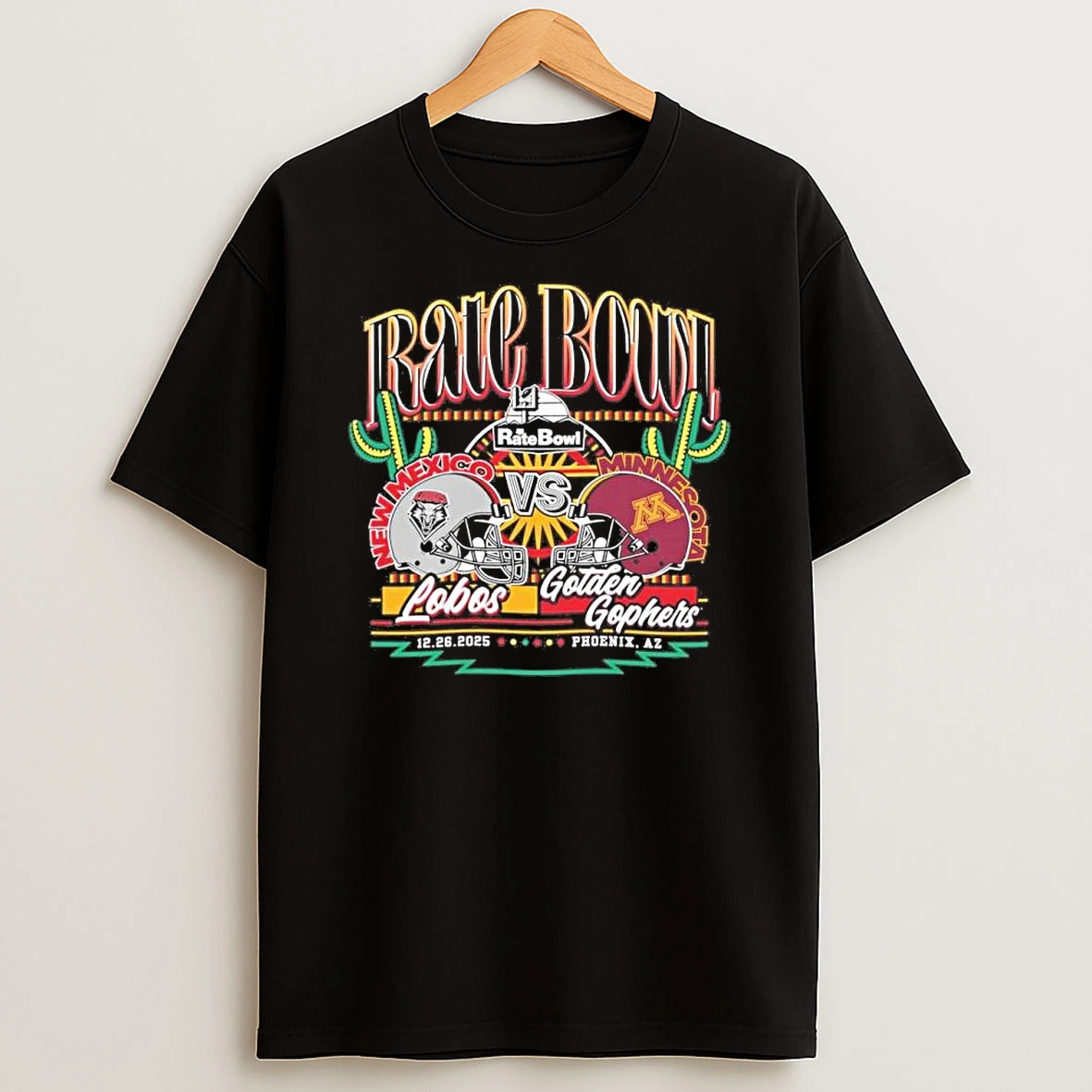 Rate Bowl New Mexico Lobos Vs Minnesota Golden Gophers Party On Ls Shirts