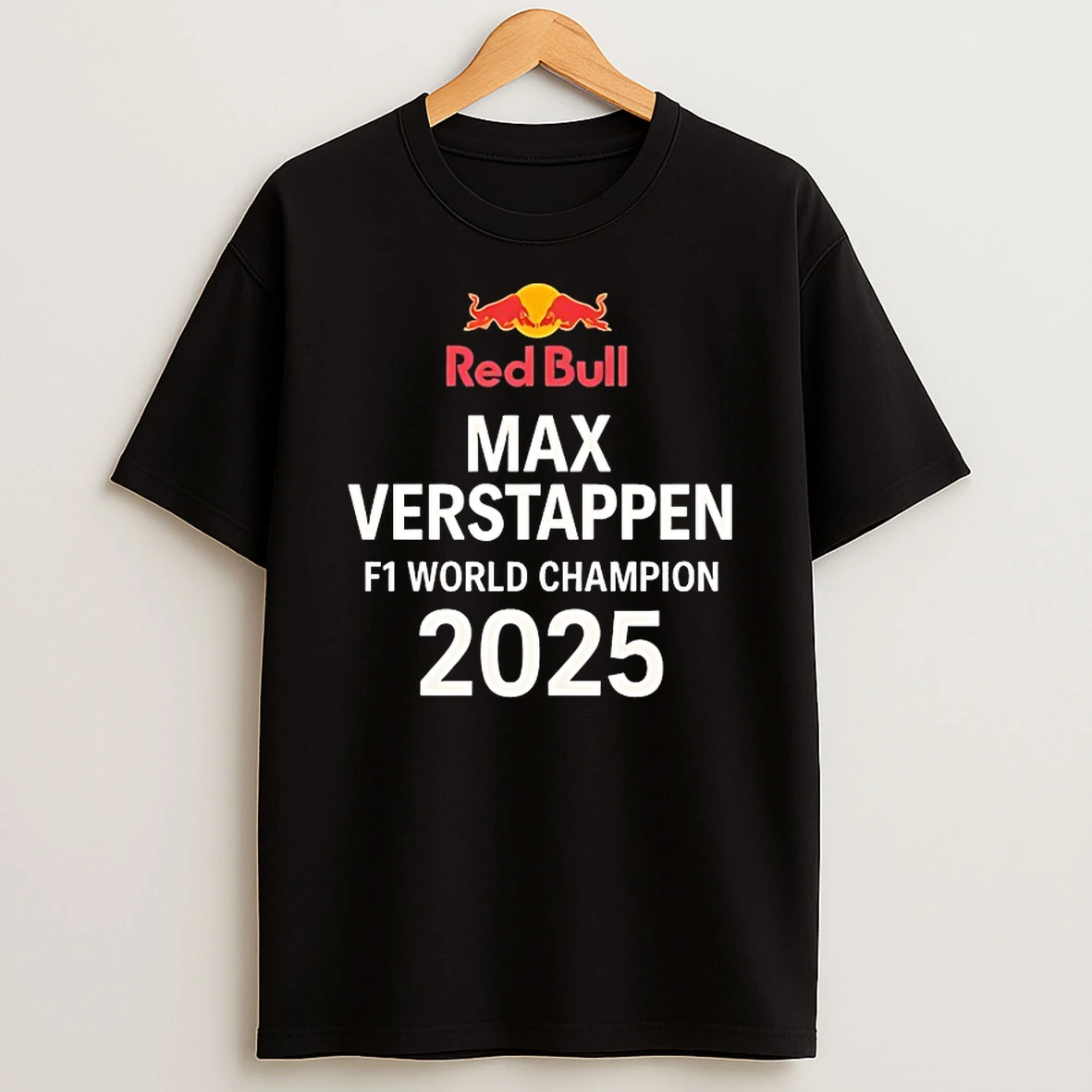 Red Bull Max Verstappen F1 World Champion 2025 Shirts