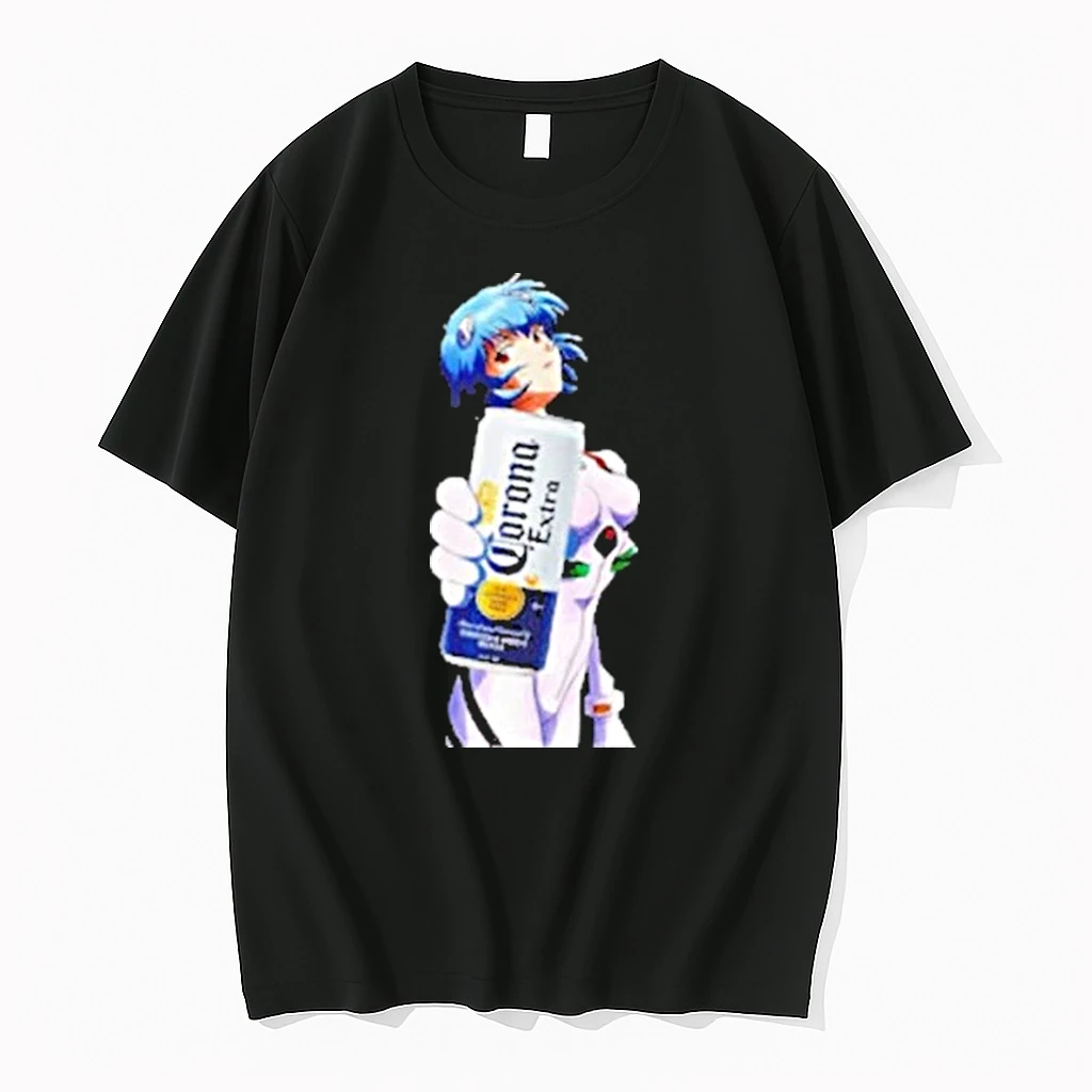 Rei Ayanami X Corona Neon Genesis Evangelion Anime Shirts