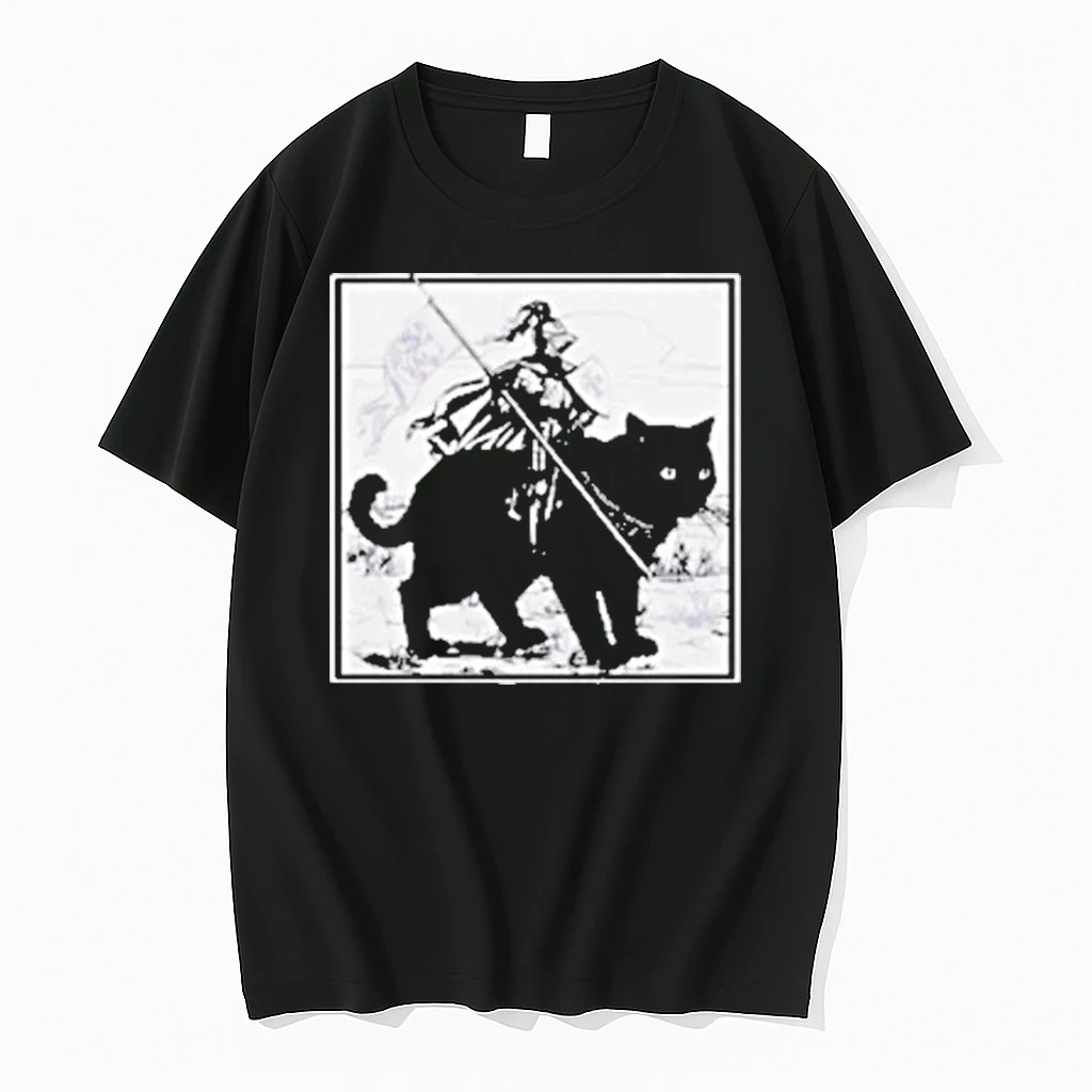 Renaissance Fair Knight Cat Rider Shirts
