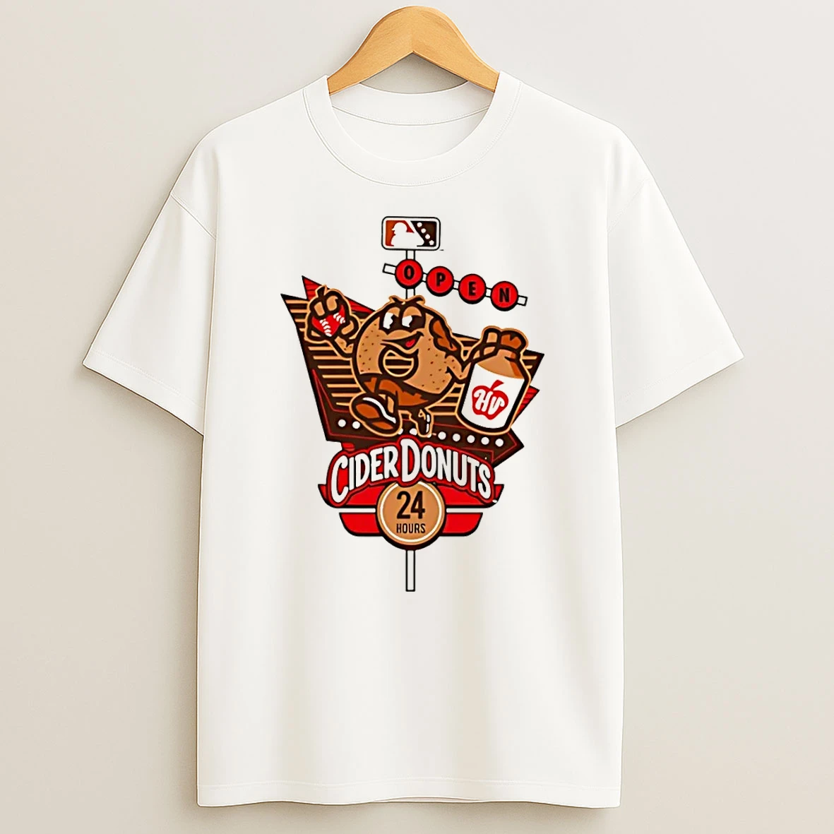 Renegades Cider Donuts The Hudson Valley Renegades Chrome Food Pack Logo Shirts