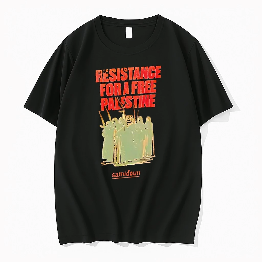 Resistance For A Free Palestine Graphic Shirts