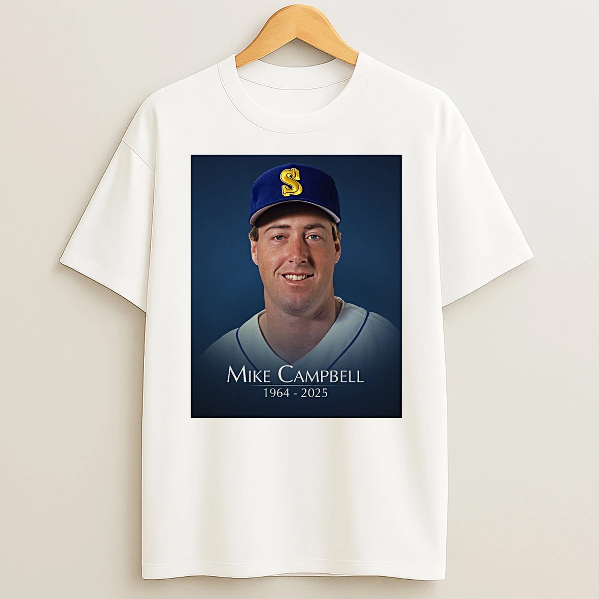 Rest In Peace Former Mariners Pitcher Mike Campbell 1964 2025 Shirts