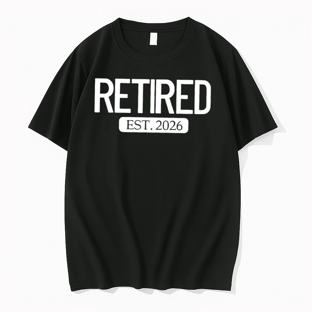 Retired Est 2026 Work Retirement Gift Shirts