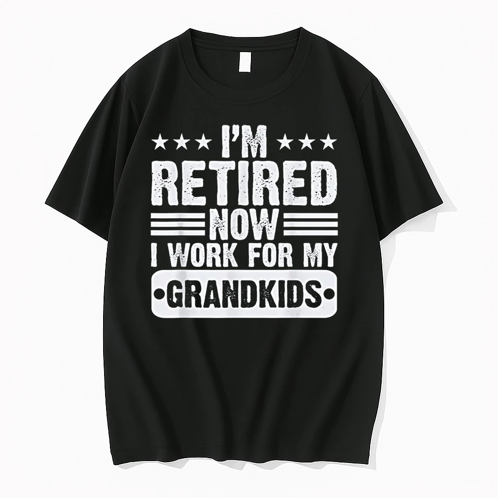 Retired Im Worked For My Grandkids Retirement Grandpa Shirts