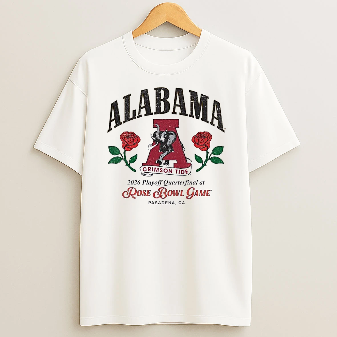 Retro Alabama Rose Bowl 2026 Cfp Shirts