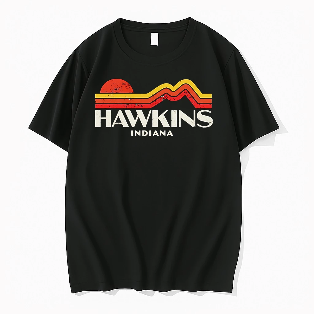 Retro Stranger Things Hawkins Indiana Shirts