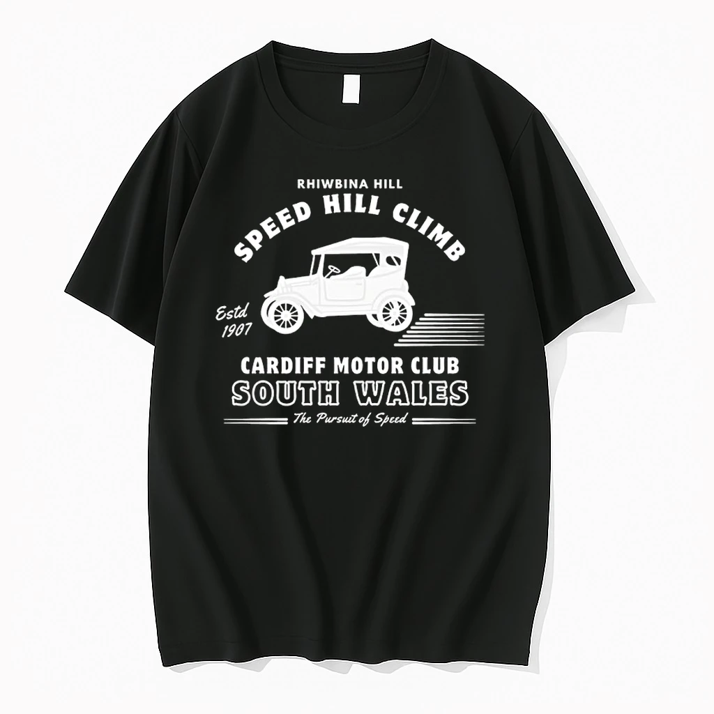 Rhiwbina Hill Speed Hill Climb Est 1907 Cardiff Motor Club South Wales Shirts