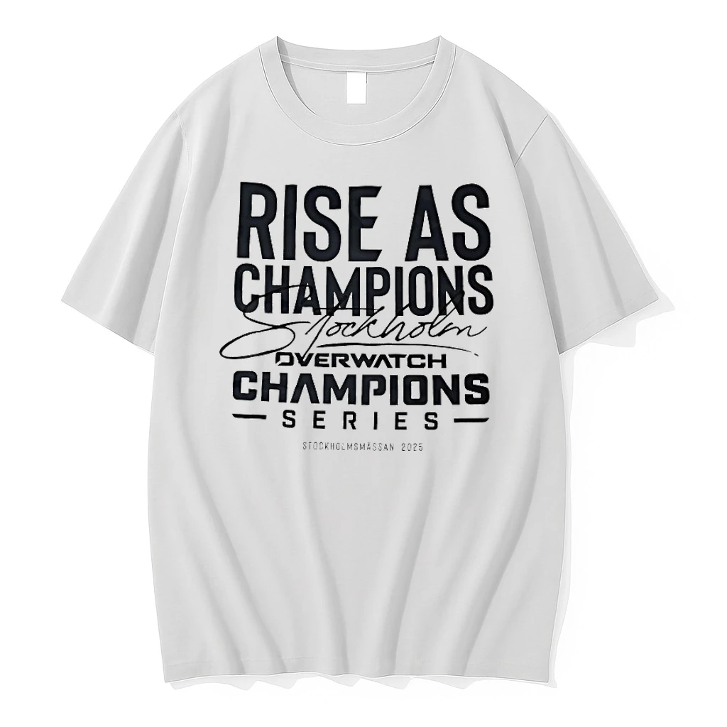 Rise As Champions Stockholm Overwatch Champions Series 2025 Shirts