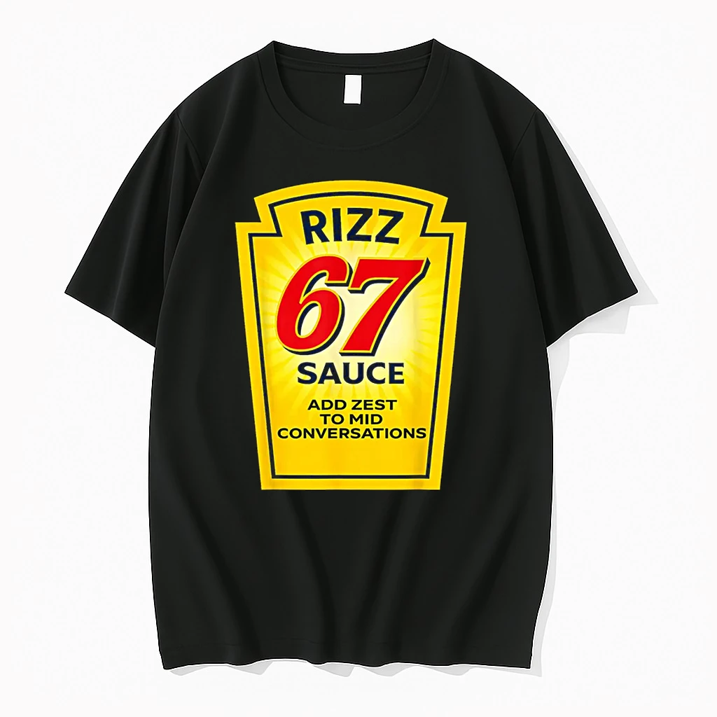 Rizz 67 Sauce Six Seven Parody Trending Internet Memes Shirts