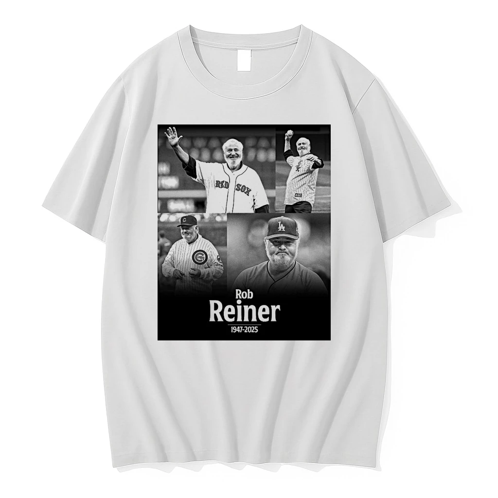 Rob Reiner 1947 2025 Was An Avid Baseball Fan Dodgers Cubs Red Sox Shirts
