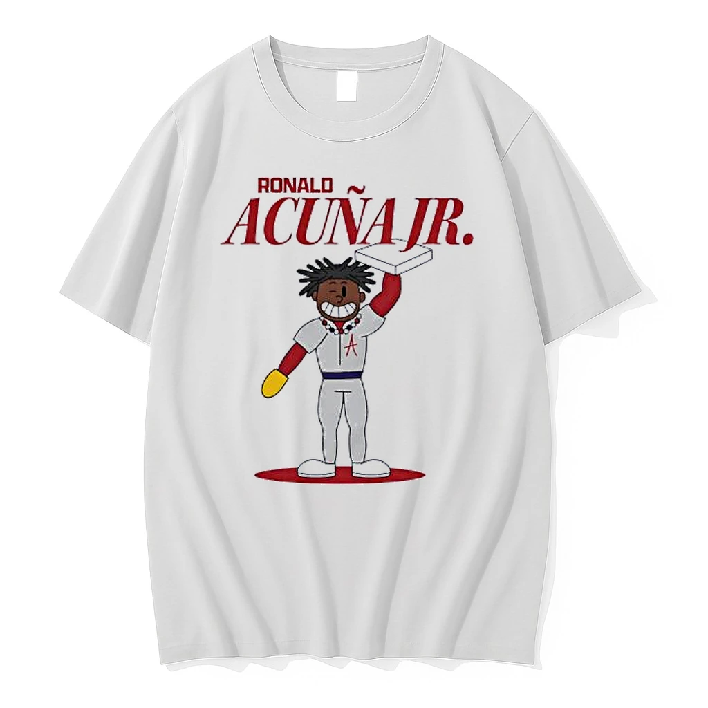 Ronald Acuna Jr Atlanta Braves Cartoon Funny Shirts